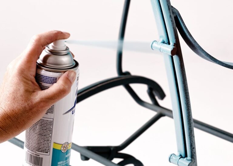 Painting Metal Furniture