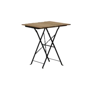 wood folding table