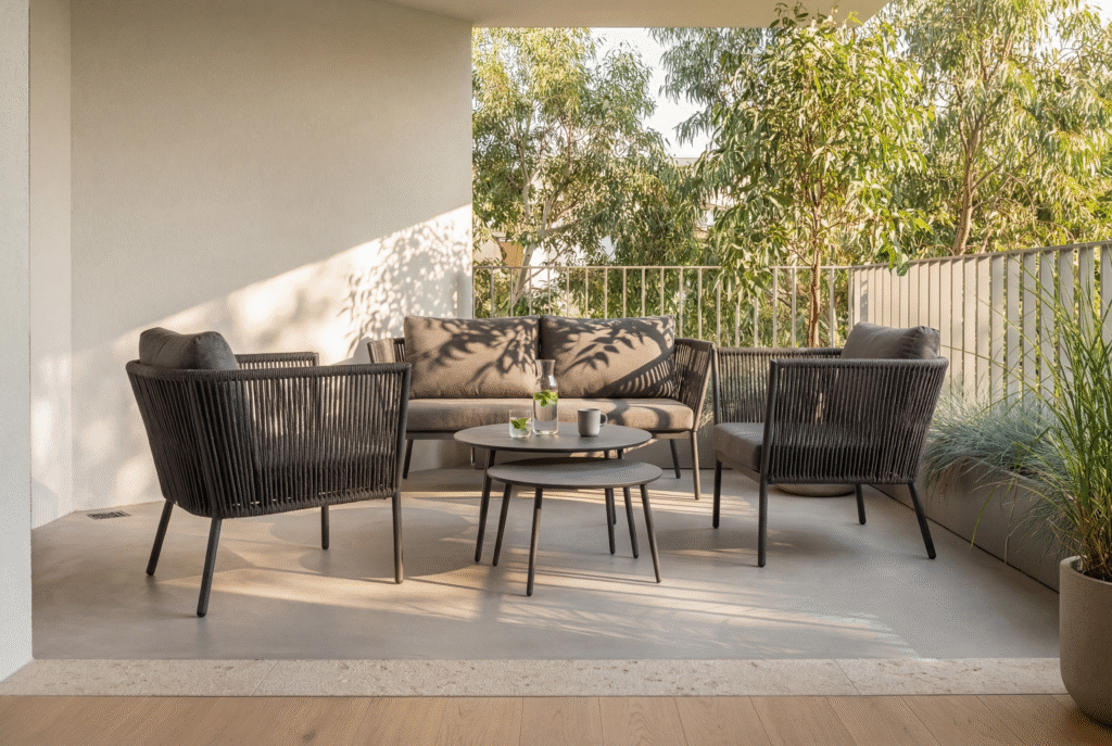 Direct Factory, Rope chairs wholesale，Wholesale Price, B2B Service, Quality Benchmark，Outdoor metal furniture manufacturer